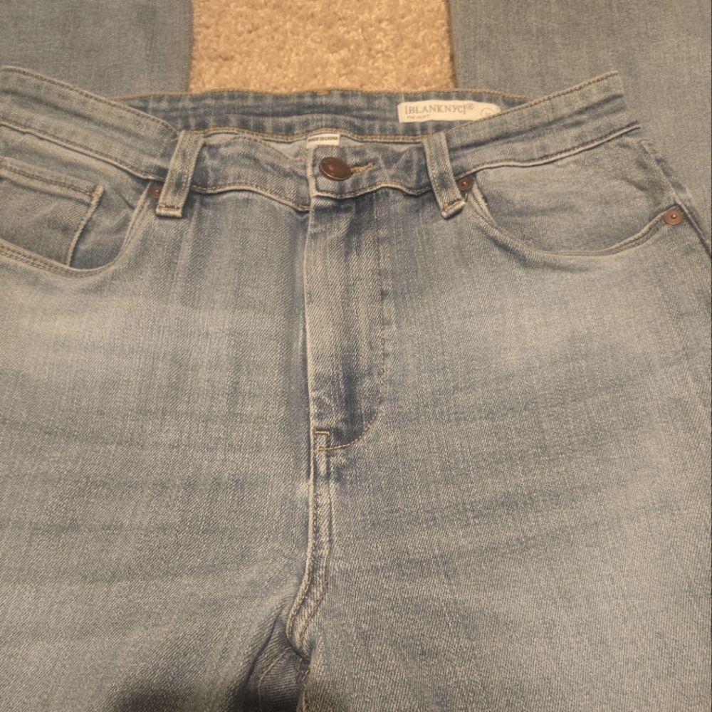 Blanknyc split flare jeans